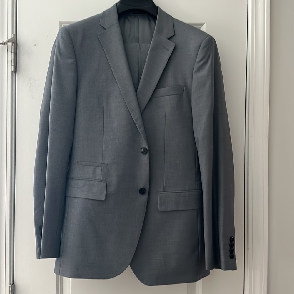 Slim Fit Suit Coat and Pant Combo